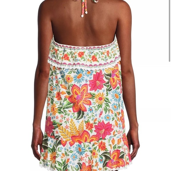 Farm Rio Halter Mini Cover Up - Picture 2 of 6